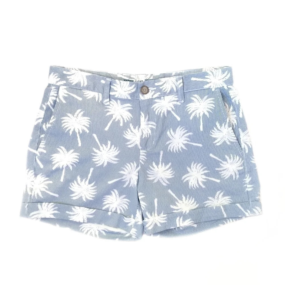 GAP Khakis Palmtree Girlfriend 4" Shorts 0